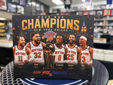 New York Knicks 2026 NBA Championship "New York Forever" 16x20 Tribute Canvas