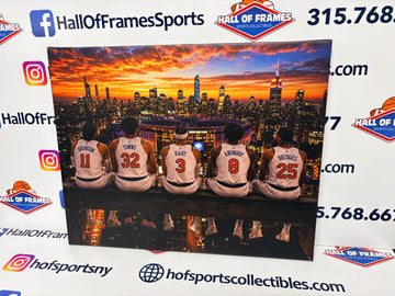 New York Knicks 2026 NBA Championship "Skyscraper" 16x20 Tribute Canvas