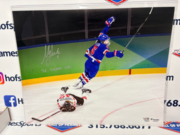 MEGAN KELLER USA HOCKEY SIGNED 16X20 INSCR. GOLDEN GOAL 2026 FANATICS