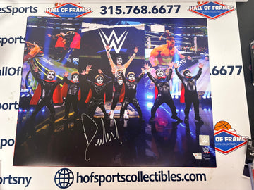 DANHAUSEN WWE W/ THE MINIHAUSENS SIGNED 16X20 PHOTO - FANATICS COA