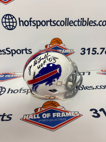 JOE DELAMIELLEURE SIGNED BILLS MINI HELMET - TRISTAR COA