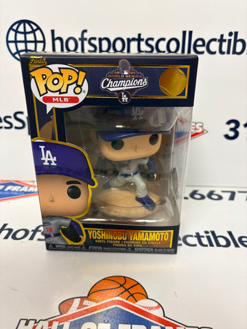 YOSHINOBU YAMAOTO WS MVP DODGERS FUNKO POP