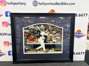 DON MATTINGLY SIGNED YANKEES FRAMED 11X14 INSCRIBED THE HIT MAN - BECKETT