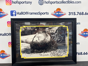 MICK FOLEY - CACTUS JACK WWE SIGNED FRAMED 11X17 JSA COA