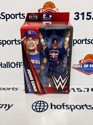 JOHN CENA THE LAST TIME IS NOW BLUE WWE MATTEL ELITE COLLECTION FIGURE!