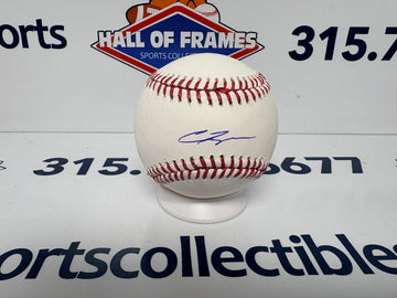 CARSEN BENGE SIGNED MLB BASEBALL - NY METS - BECKETT COA