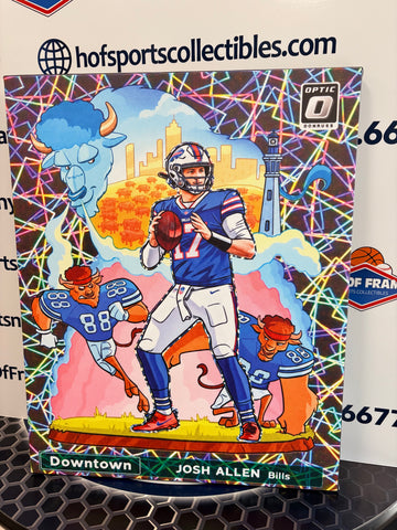 JOSH ALLEN OTPIC DOWNTOWN 16X20 CUSTOM CANVAS PRINT - READY TO HANG