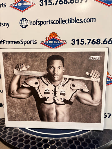 BO JACKSON 1990 SCORE 16X20 CUSTOM CANVAS PRINT - READY TO HANG