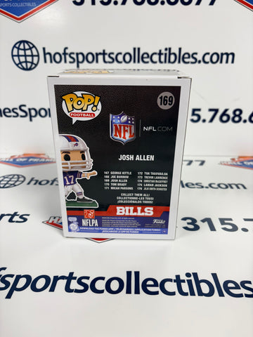 JOSH ALLEN BLUE JERSEY BUFFALO BILLS FUNKO POP #169!