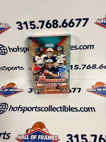 2026 BOWMAN FOOTBALL HOBBY BOX