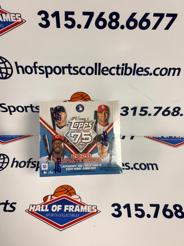 2026 TOPPS UPDATE BASEBALL HOBBY JUMBO BOX
