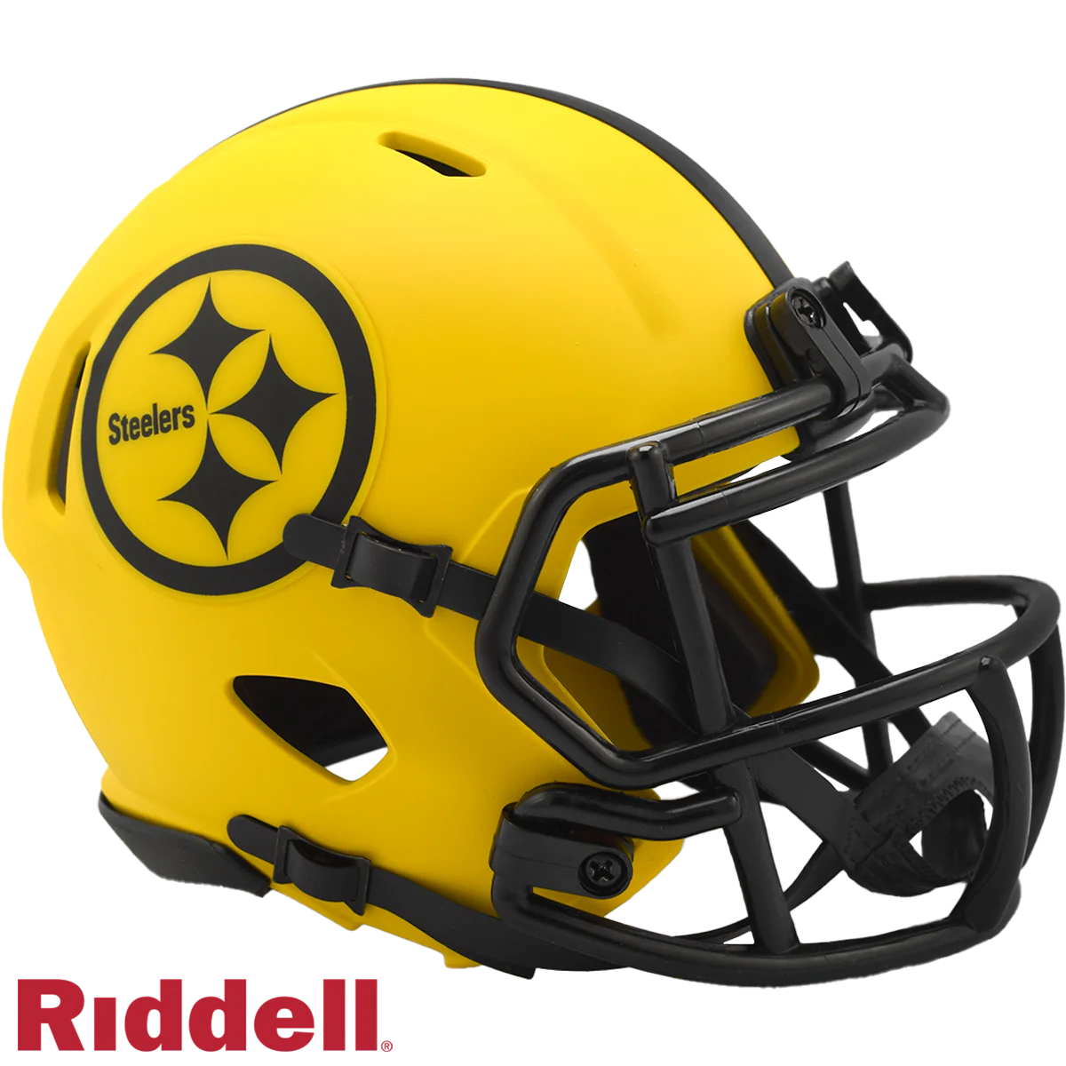 2025 PITTSBURGH STEELERS NEW RIDDELL RAVE SPEED MINI HELMET