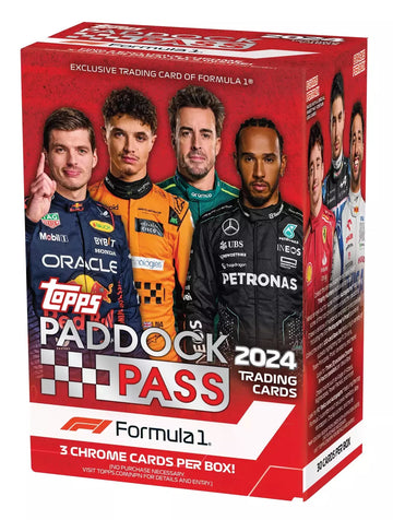 2024 TOPPS PADDOCK PASS FORMULA 1 SEALED BLASTER BOX