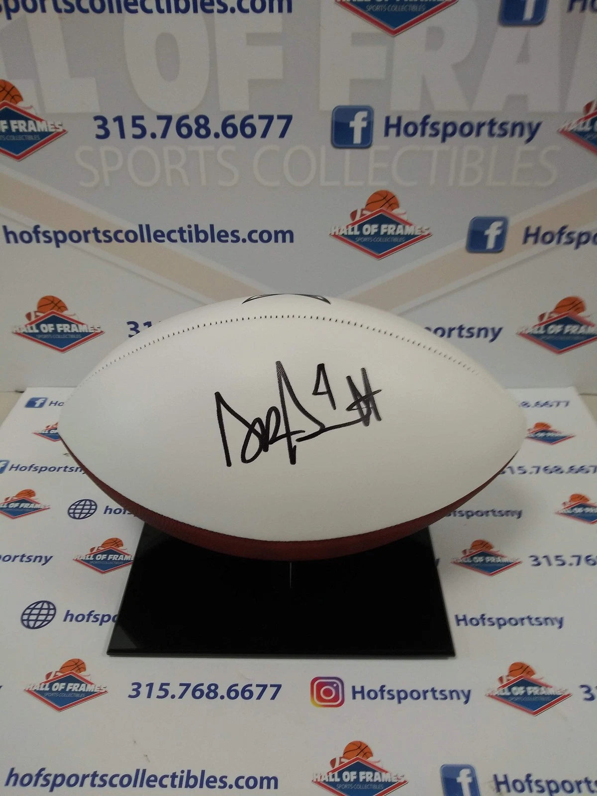 DAK PRESCOTT SIGNED DALLAS COWBOYS FOOTBALL - JSA COA