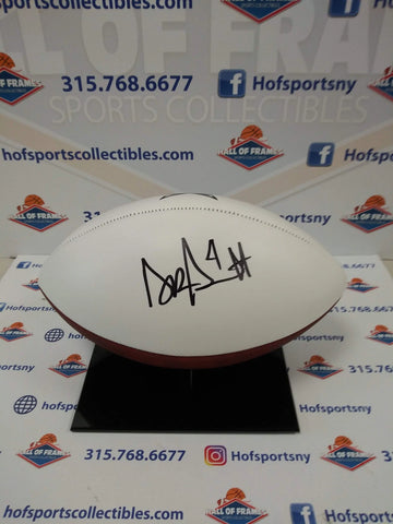 DAK PRESCOTT SIGNED DALLAS COWBOYS FOOTBALL - JSA COA