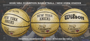 The New York Knicks Official Championship Basketball of the 2026 NBA Finals