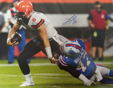 LEVI WALLACE SIGNED BUFFALO BILLS 11X14