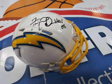 FRED DEAN CHARGERS SIGNED MINI HELMET- TRISTAR COA