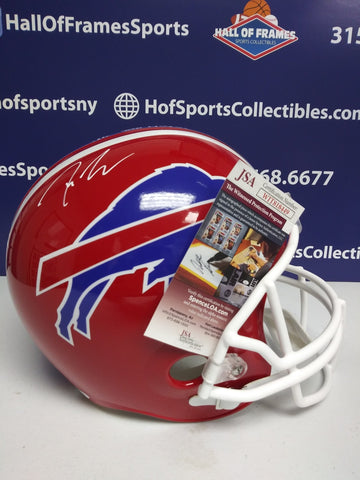 TRE'DAVIOUS WHITE SIGNED RED TB FULL SIZE SPEED REPLICA HELMET - JSA COA