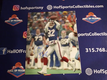 DON BEEBE SIGNED BUFFALO BILLS 8X10 PHOTO (A) - HOF COA