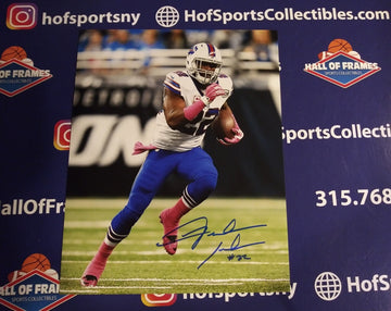 FRED JACKSON SIGNED BUFFALO BILLS 8X10 (E) PHOTO  - HOF COA