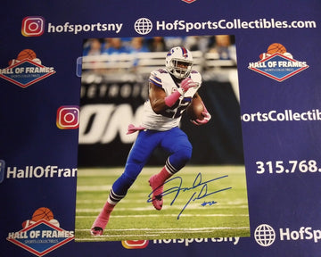 FRED JACKSON SIGNED BUFFALO BILLS 8X10 (A) PHOTO  - HOF COA