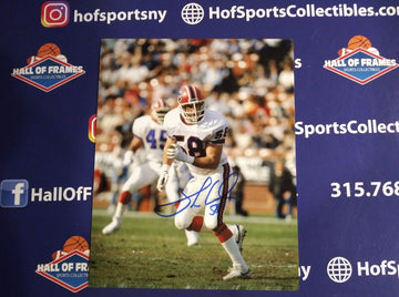 SHANE CONLAN SIGNED BUFFALO BILLS 8X10 PHOTO (C) - HOF COA