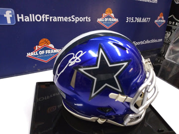 CEEDEE LAMB SIGNED COWBOYS SPEED FLASH MINI HELMET - FANATICS