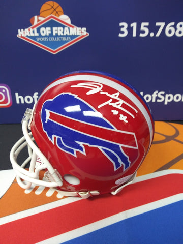 FRED JACKSON SIGNED BUFFALO BILLS MINI HELMET - JSA COA