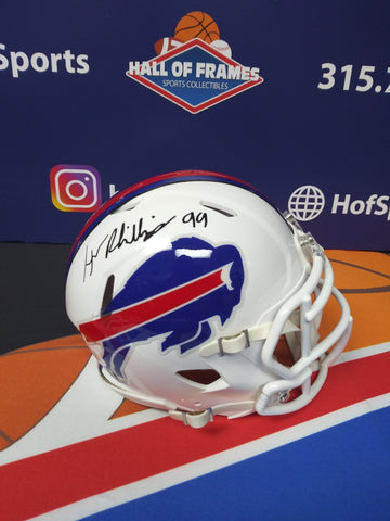 HARRISON PHILLIPS SIGNED BUFFALO BILLS MINI HELMET JSA COA