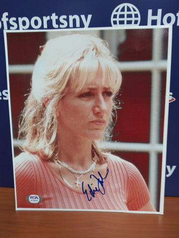 EDIE FALCO SIGNED 8X10 SOPRANOS 8X10 PHOTO - CARMELA RARE - PSA