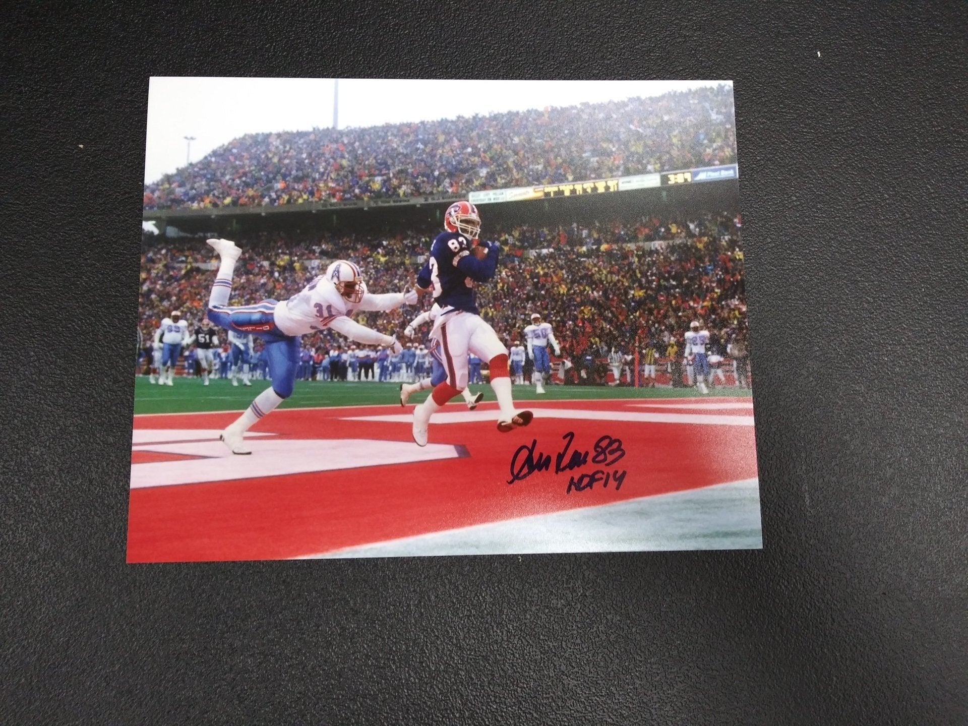 ANDRE REED BILLS "THE COMEBACK" 11X14 PHOTO - JSA COA