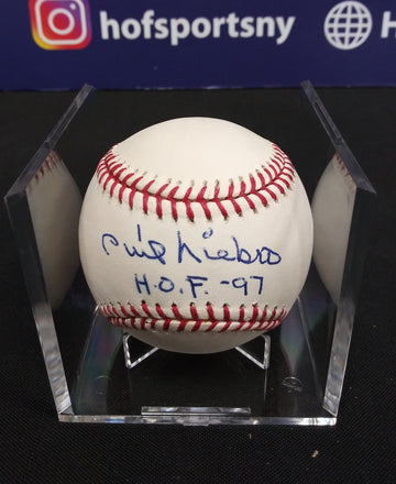 PHIL NIEKRO SIGNED MLB BASEBALL JSA COA INSCRIBED HOF