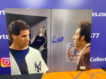 PAUL O'NEILL SIGNED SEINFELD / KRAMER 11X14 YANKEES - BECKETT