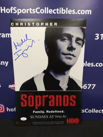 MICHAEL IMPERIOLI SOPRANOS SIGNED PINE BARNES 11X17 PHOTO - BAS COA