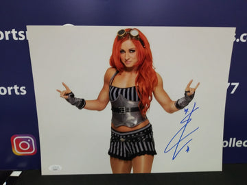 BECKY LYNCH SIGNED 11X14 WWE CHAMP 11X14 PHOTO