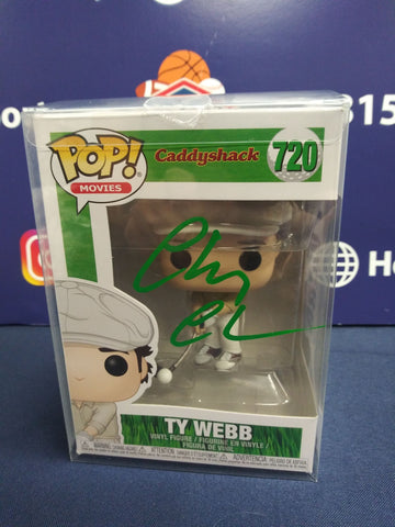 CHEVY CHASE SIGNED FUNKO CADDYSHACK TY WEBB #720 BECKETT