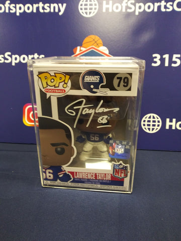 LAWRENCE TAYLOR SIGNED GIANTS #79 FUNKOS JSA COA