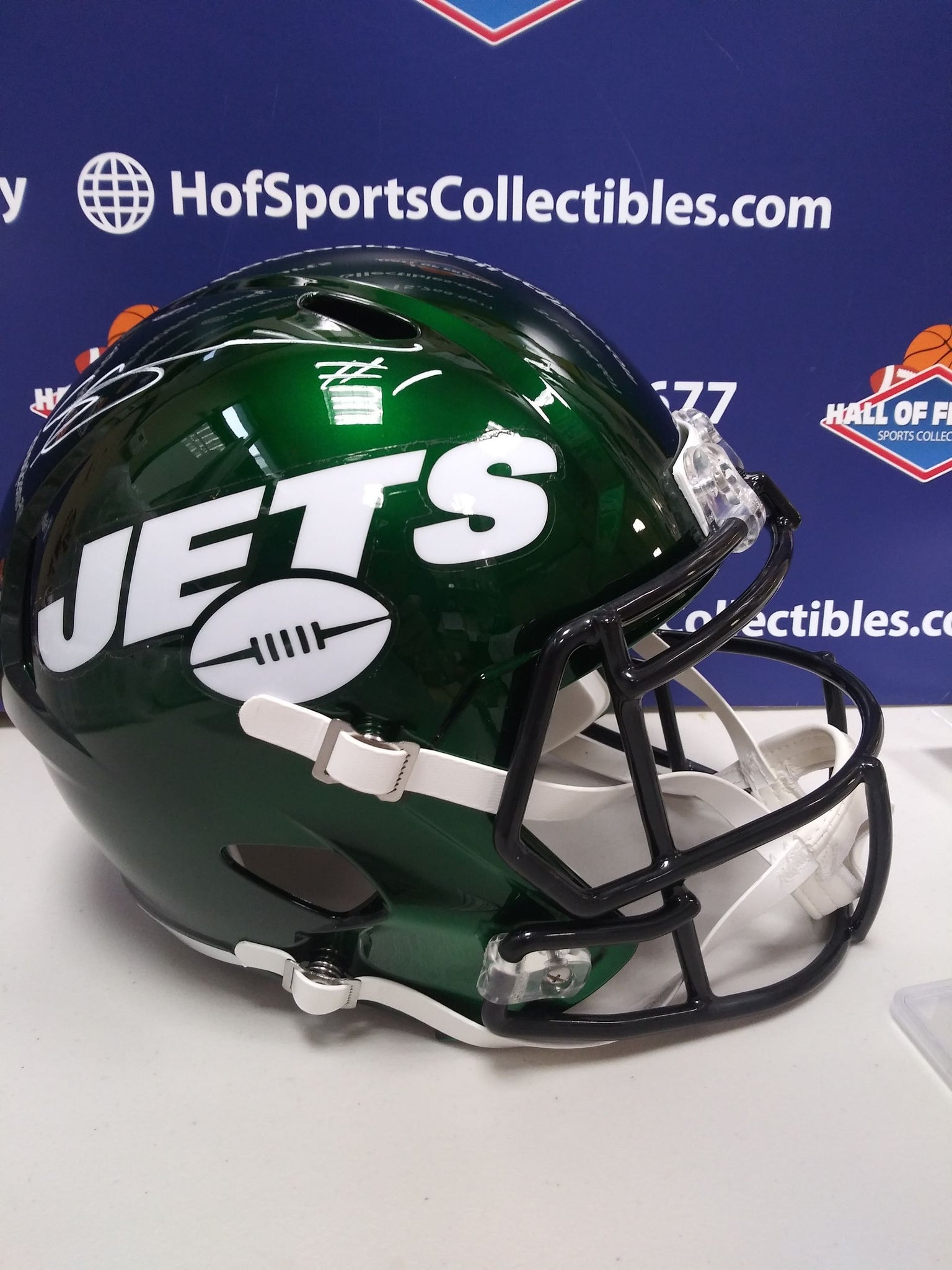adult jets football helmet New York 2024 On Field Alternate Replica Speed this collectible Replica Speed football helmet is made specifically for fans of the New York Jets SAUCE GARDNER SIGNED NY JETS