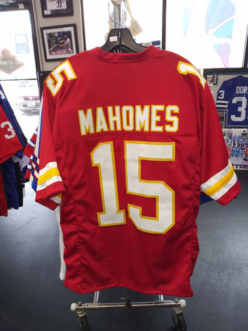 PATRICK MAHOMES CHEIFS SEWN STITCHED RED JERSEY SIZE MENS XL