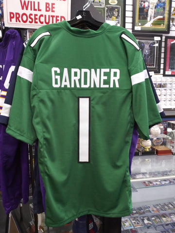 SAUCE GARDNER JETS SEWN STITCHED GREEN JERSEY SIZE MENS XL