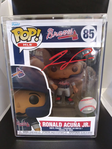 RONALD ACUNA JR. SIGNED FUNKO POP!  BGS CERT RED INK!